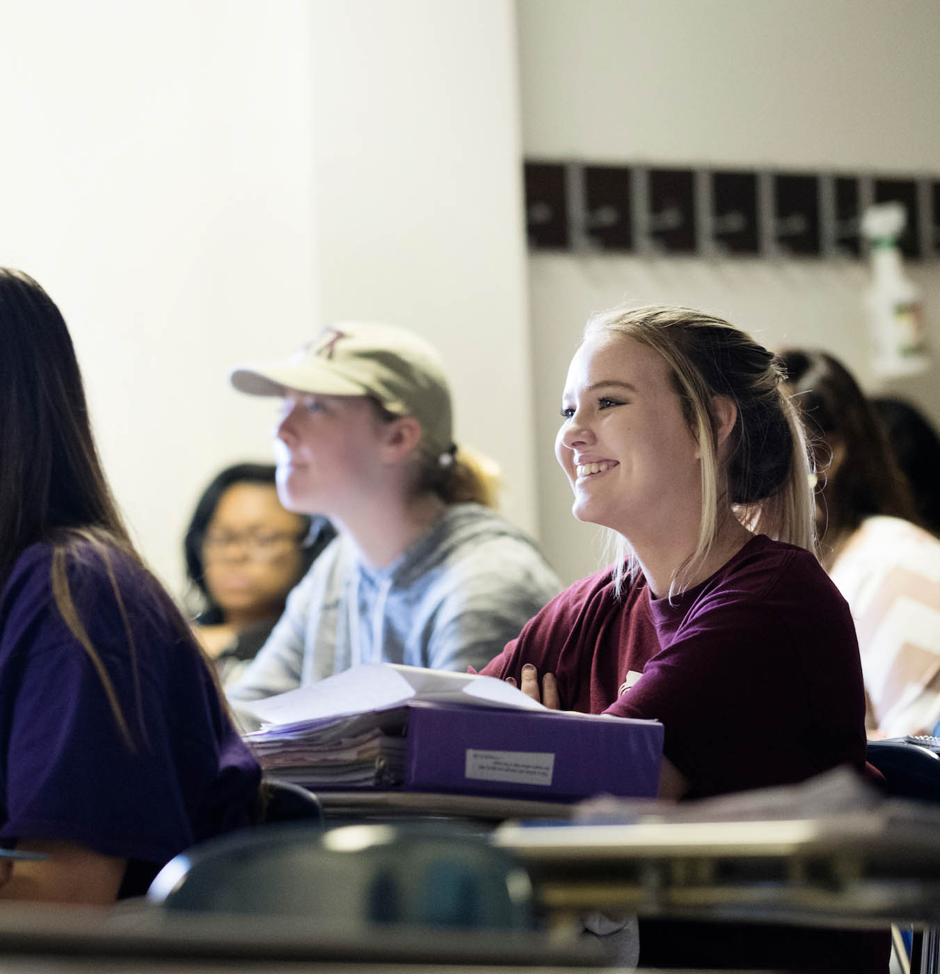 Students in classroom